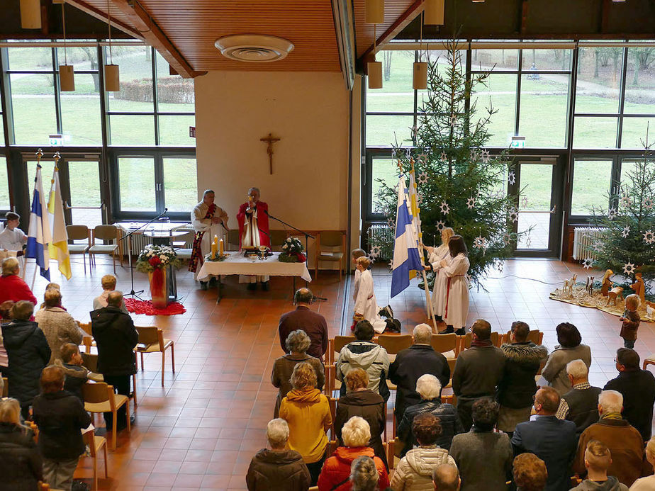 2. Weihnachtstag Heilige Messe im Haus des Gastes (Foto: Karl-Franz Thiede)